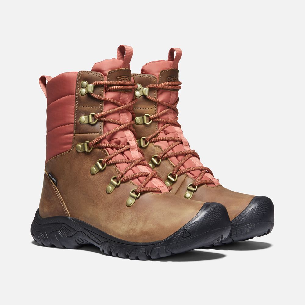 Keen Vandringskängor Dam Bruna - Greta Waterproof - 637240AJH